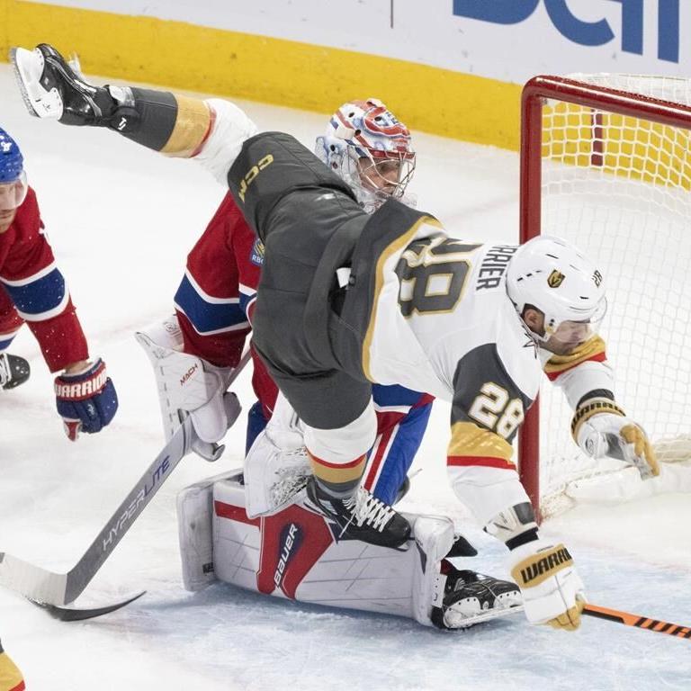 Theodore has four points as Golden Knights hang on for 6-5 win over Canadiens